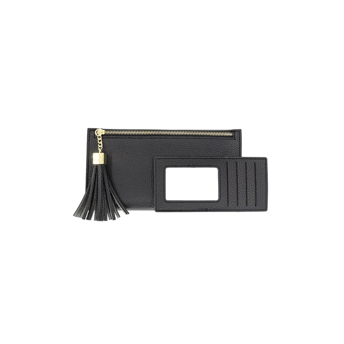 Leather Zip Wallet & Card Case