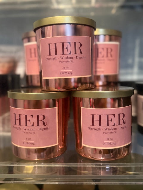 HER Soy Candle