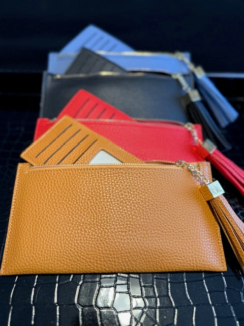 Leather Zip Wallet & Card Case