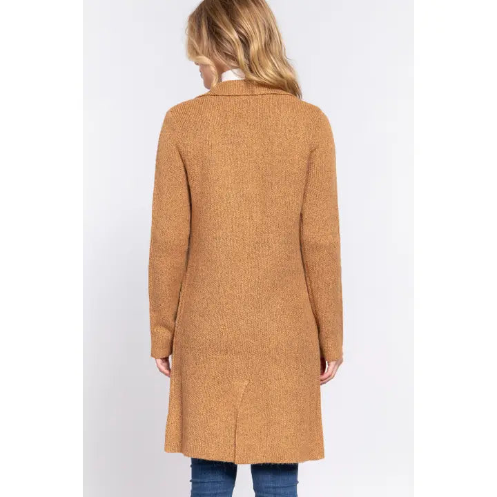 Mustard Sweater Jacket