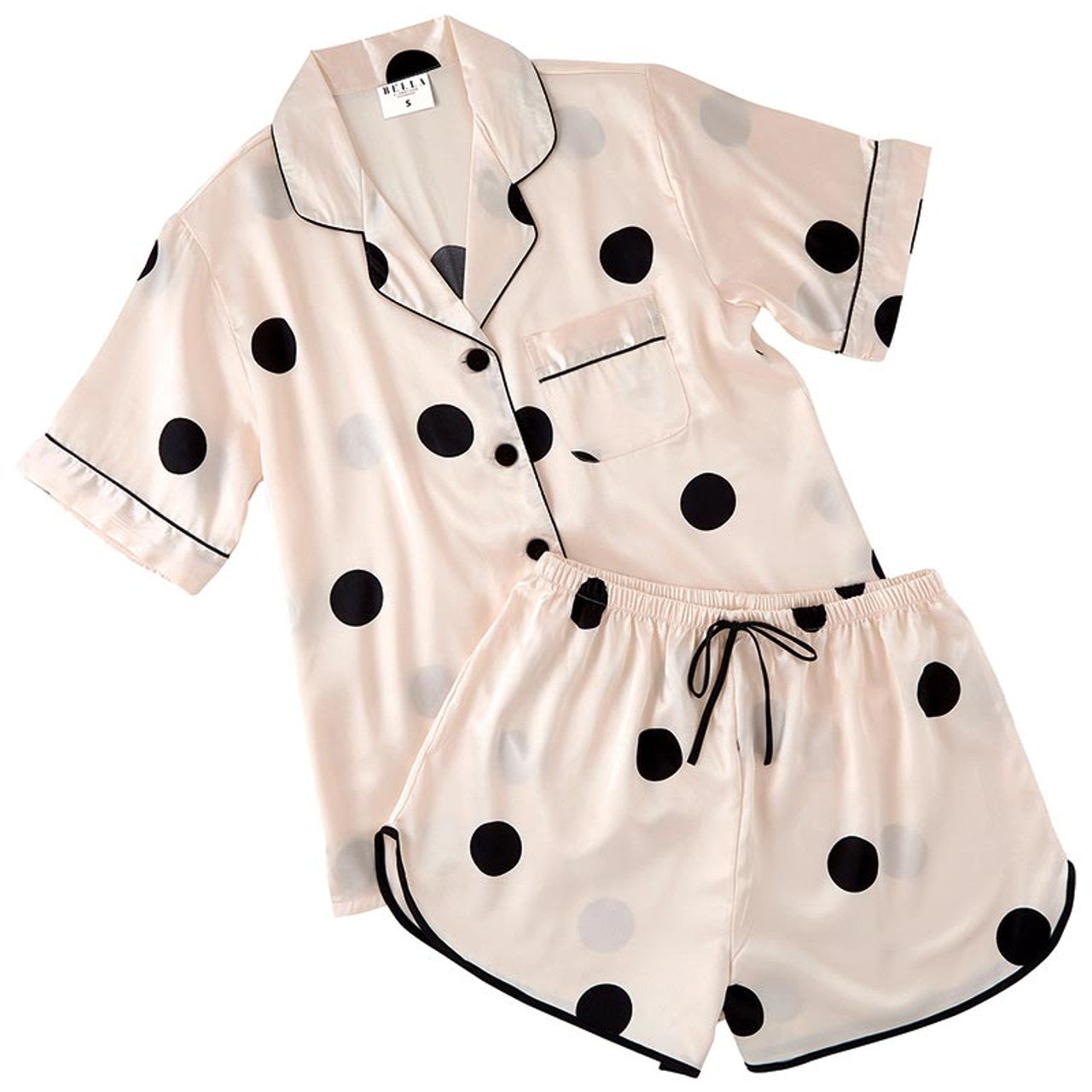 Black and Pink Bella Sleep Pjs