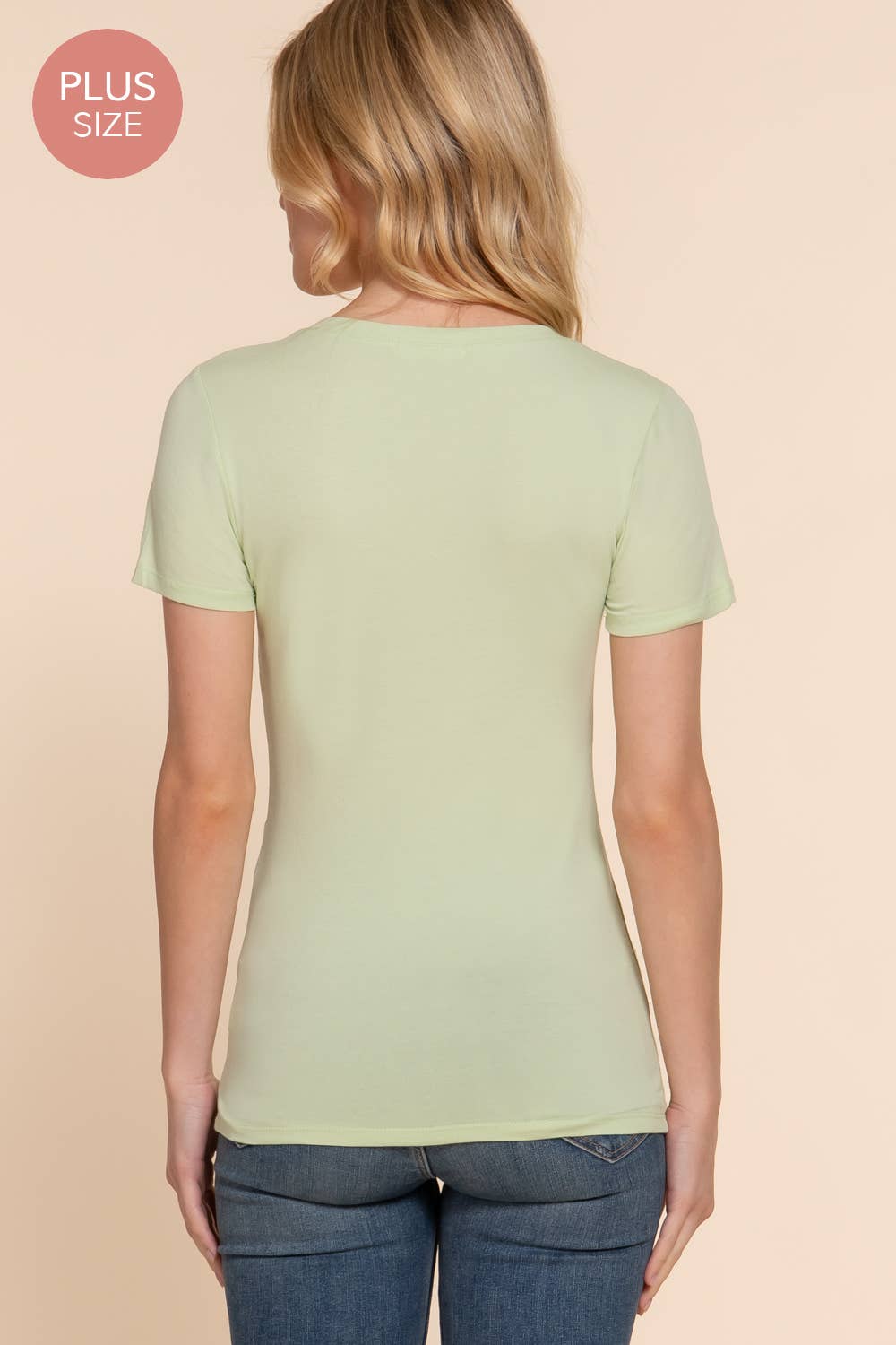 Mint Sage Short Sleeve Cotton Jersey Top