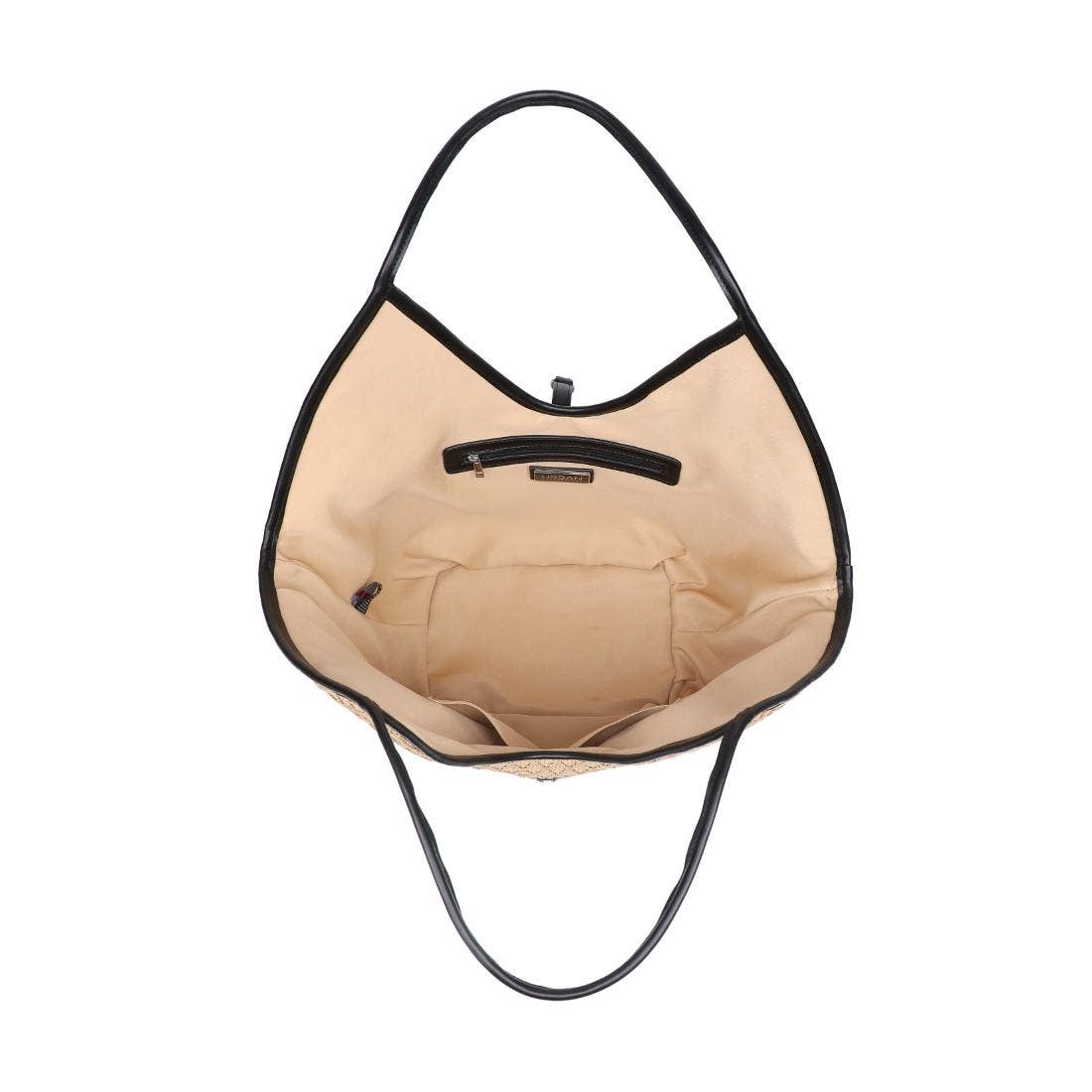 Cienna Tote: Natural Black
