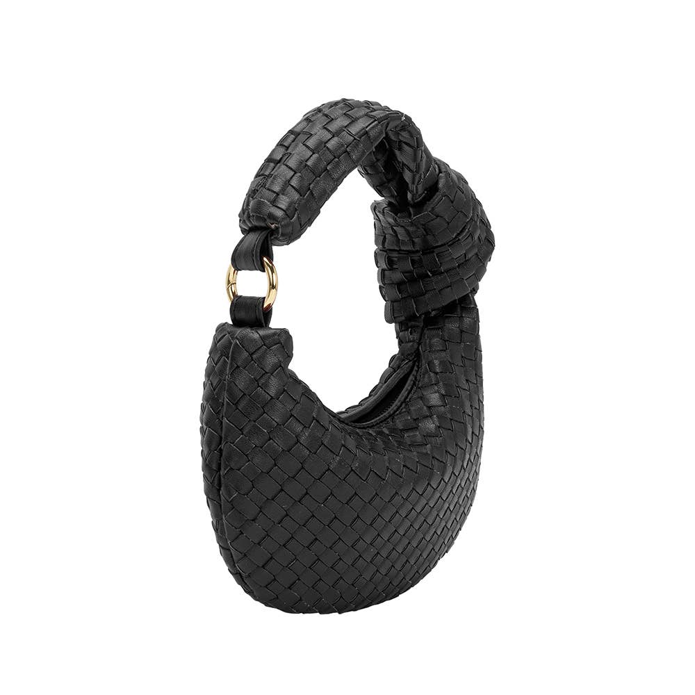 Brigitte Black Charm Vegan Bag