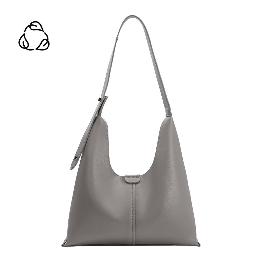 Carmen Gray Recycled Vegan Shoulder Bag