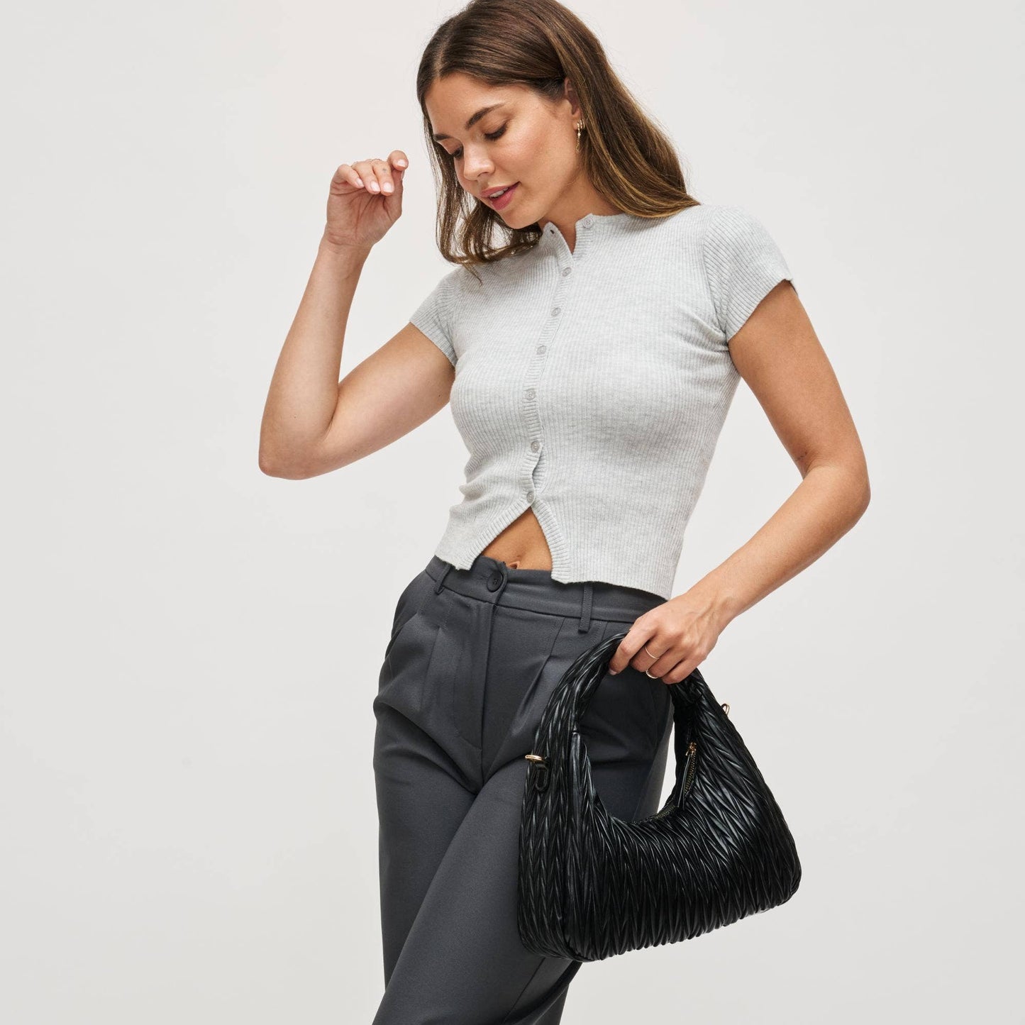 Amara CrossbodyPurse: Black