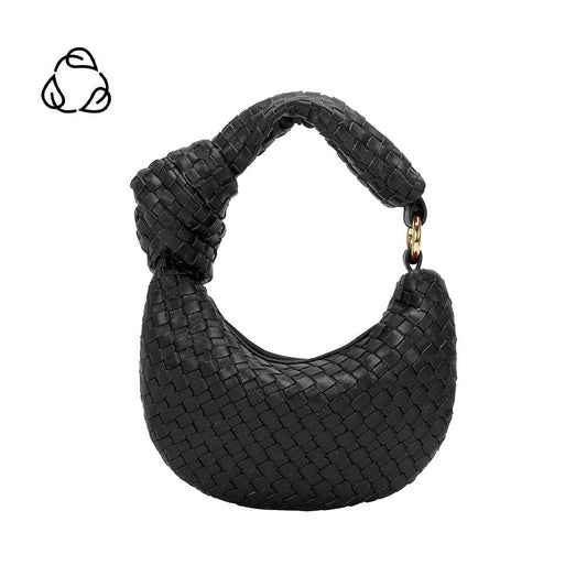 Brigitte Black Charm Vegan Bag