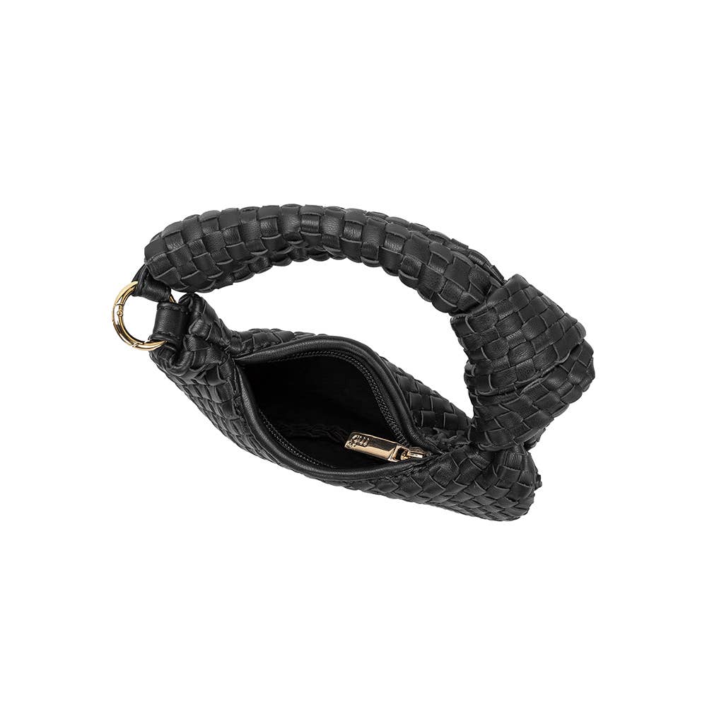 Brigitte Black Charm Vegan Bag