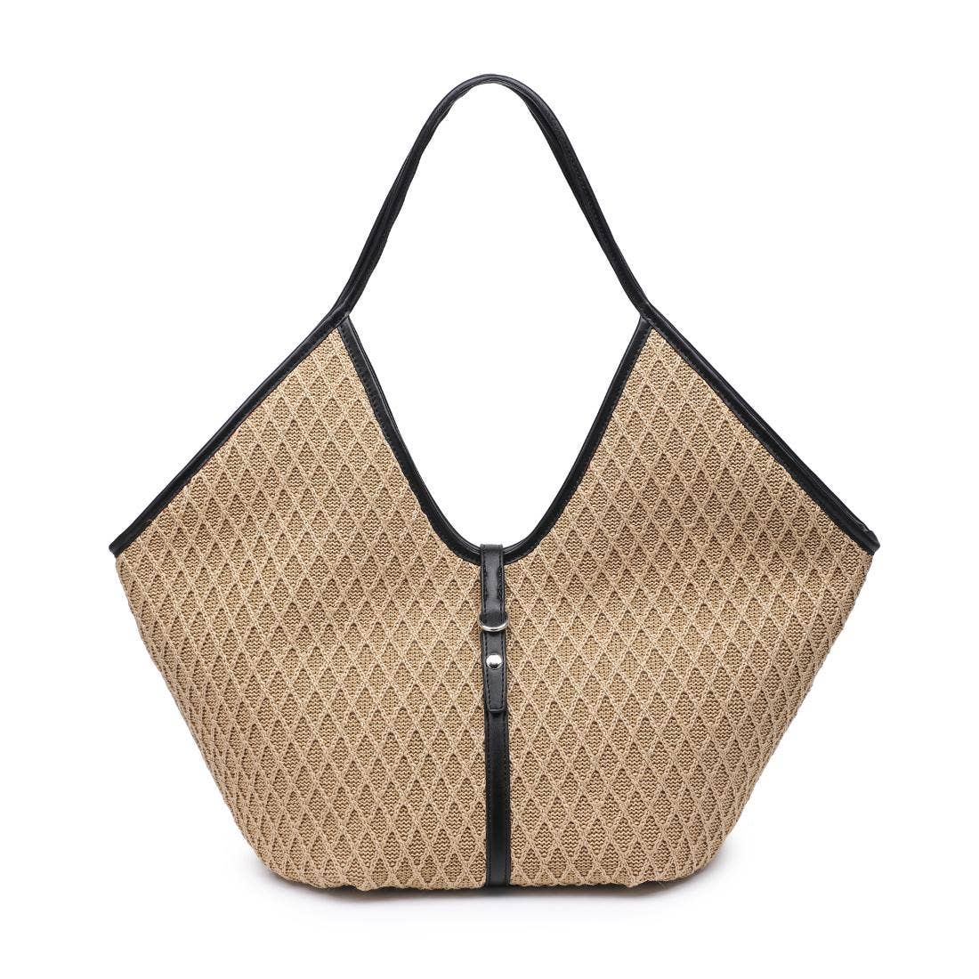 Cienna Tote: Natural Black