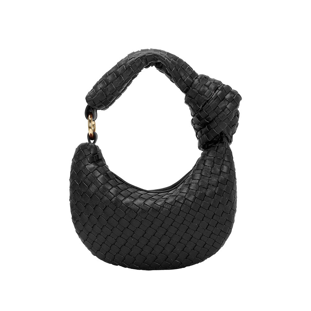 Brigitte Black Charm Vegan Bag