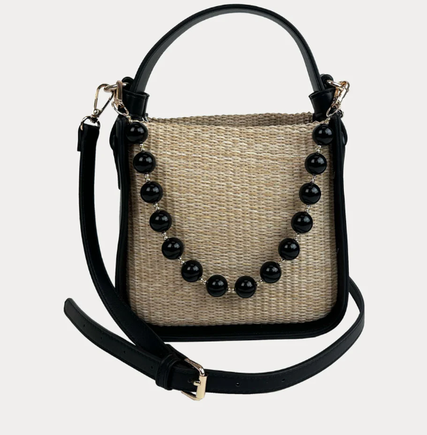 White or Black Carly Bag