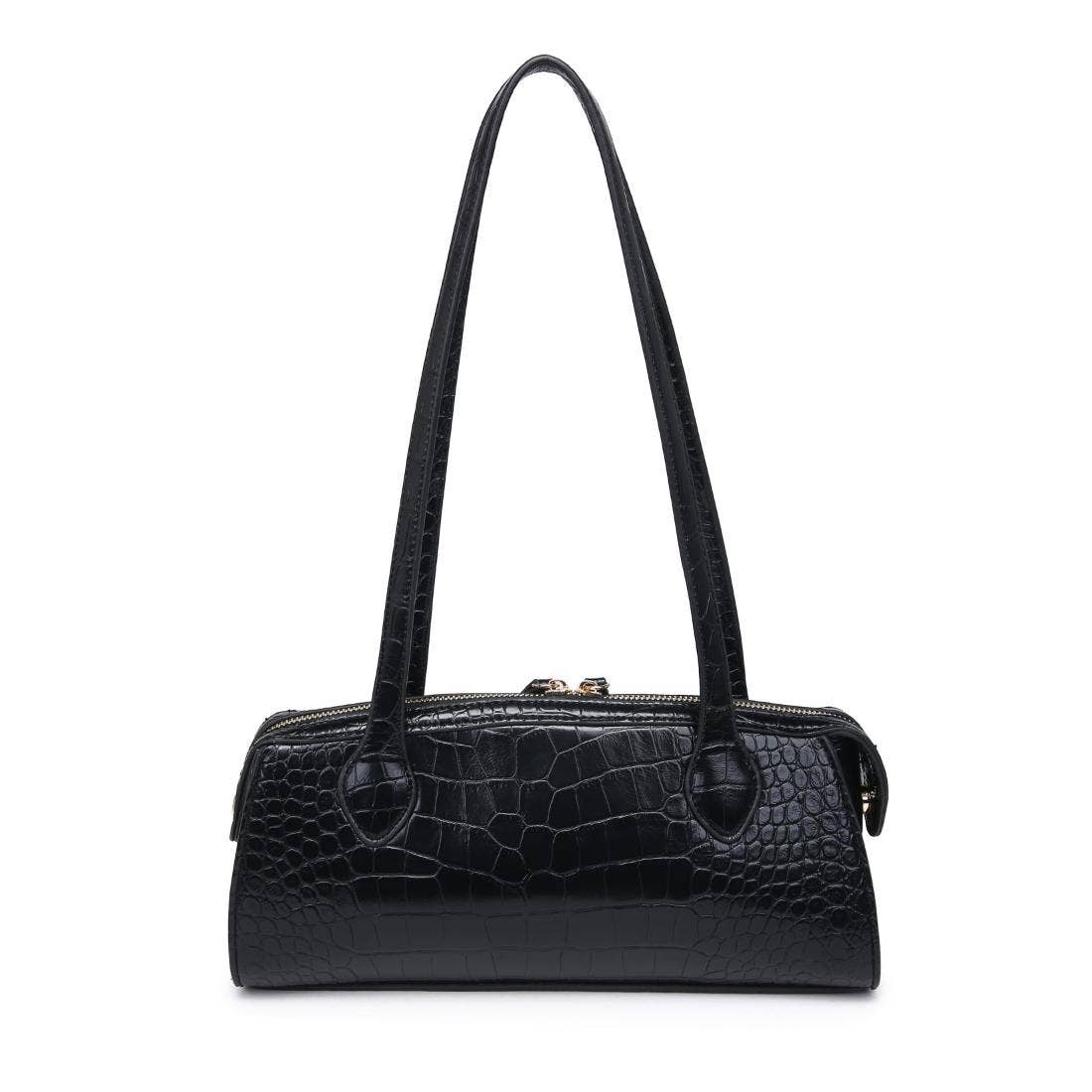 Midnight Leather Shoulder Bag