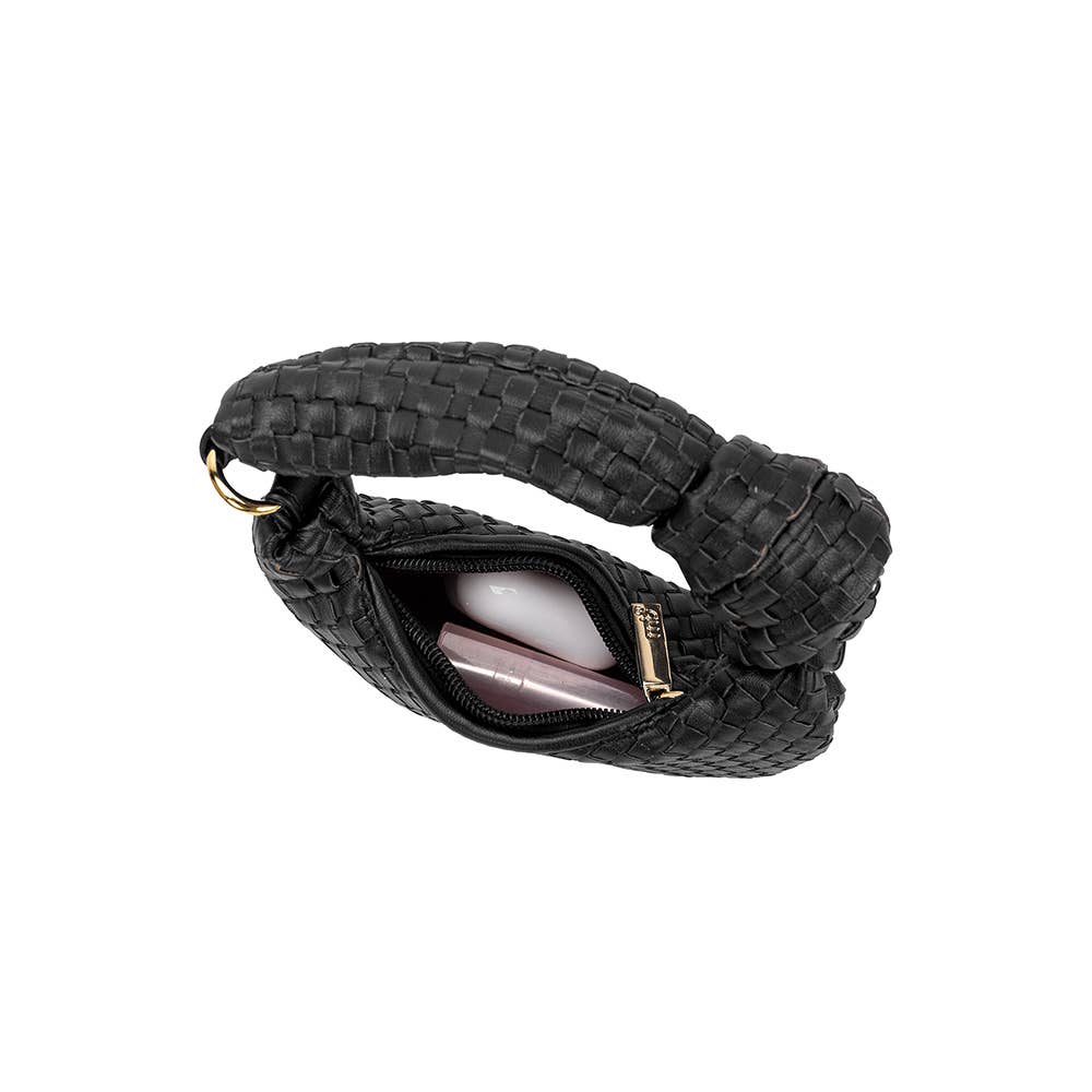 Brigitte Black Charm Vegan Bag