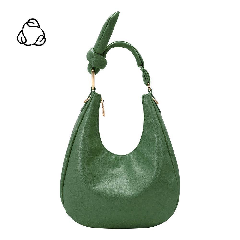 Lilie Green Vegan Shoulder Bag