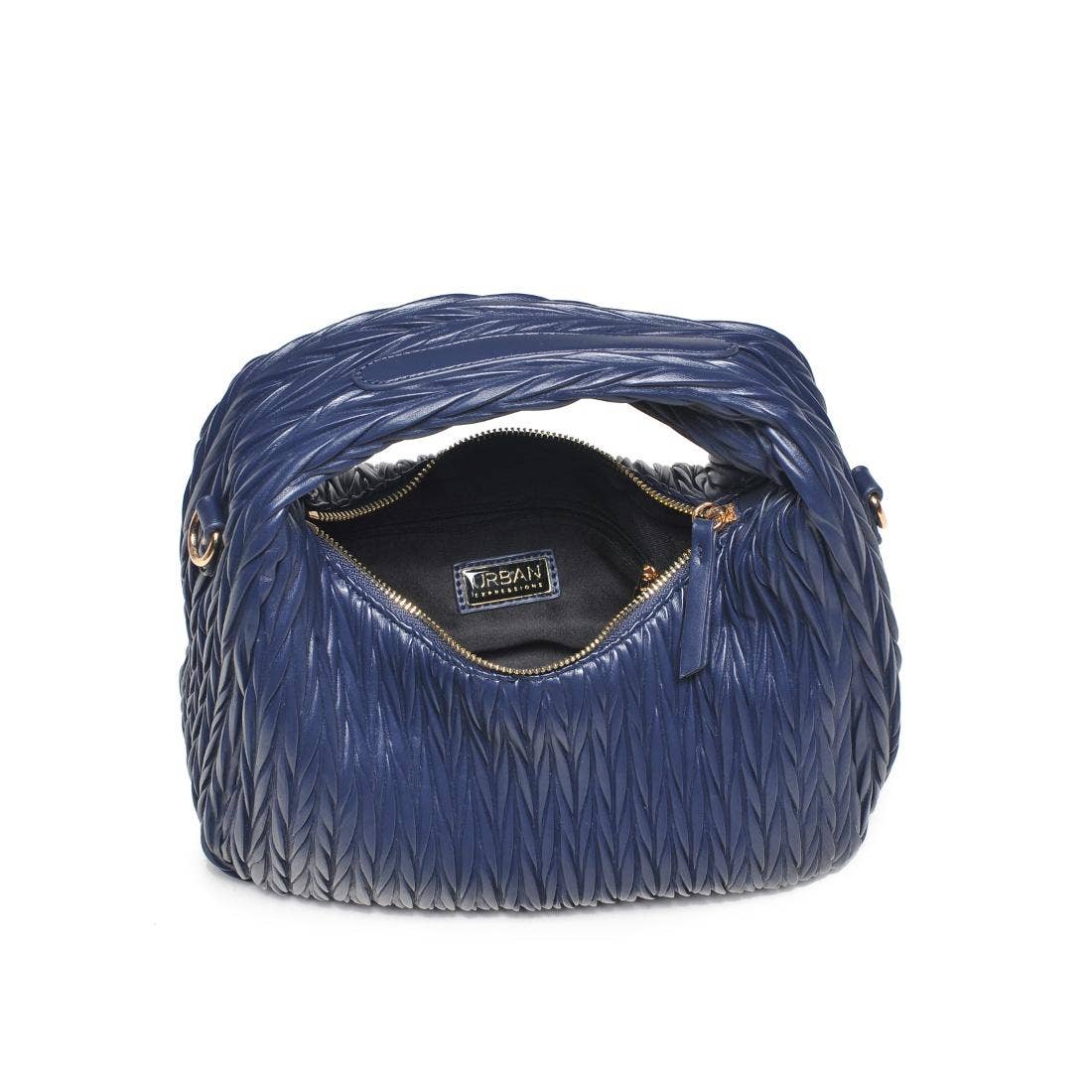 Midnight Vegan Leather Crossbody